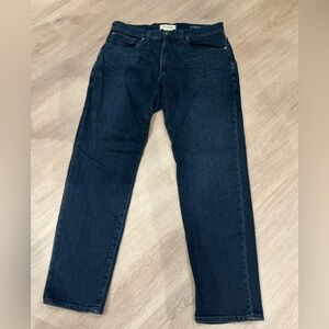 Madewell Men's Athletic Slim Dark Blue Jeans